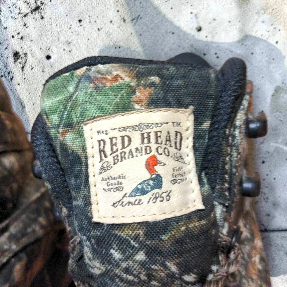 Red Head Camo 900D Nylon Timber Buck Hunting Boots 12W Men's Waterproof Hiking